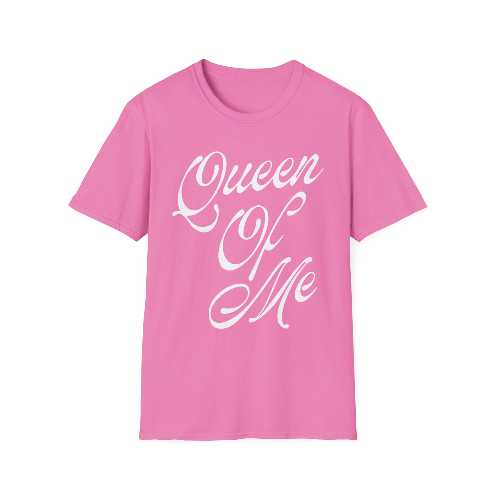 ST Queen of Me Script Unisex Softstyle T-Shirt