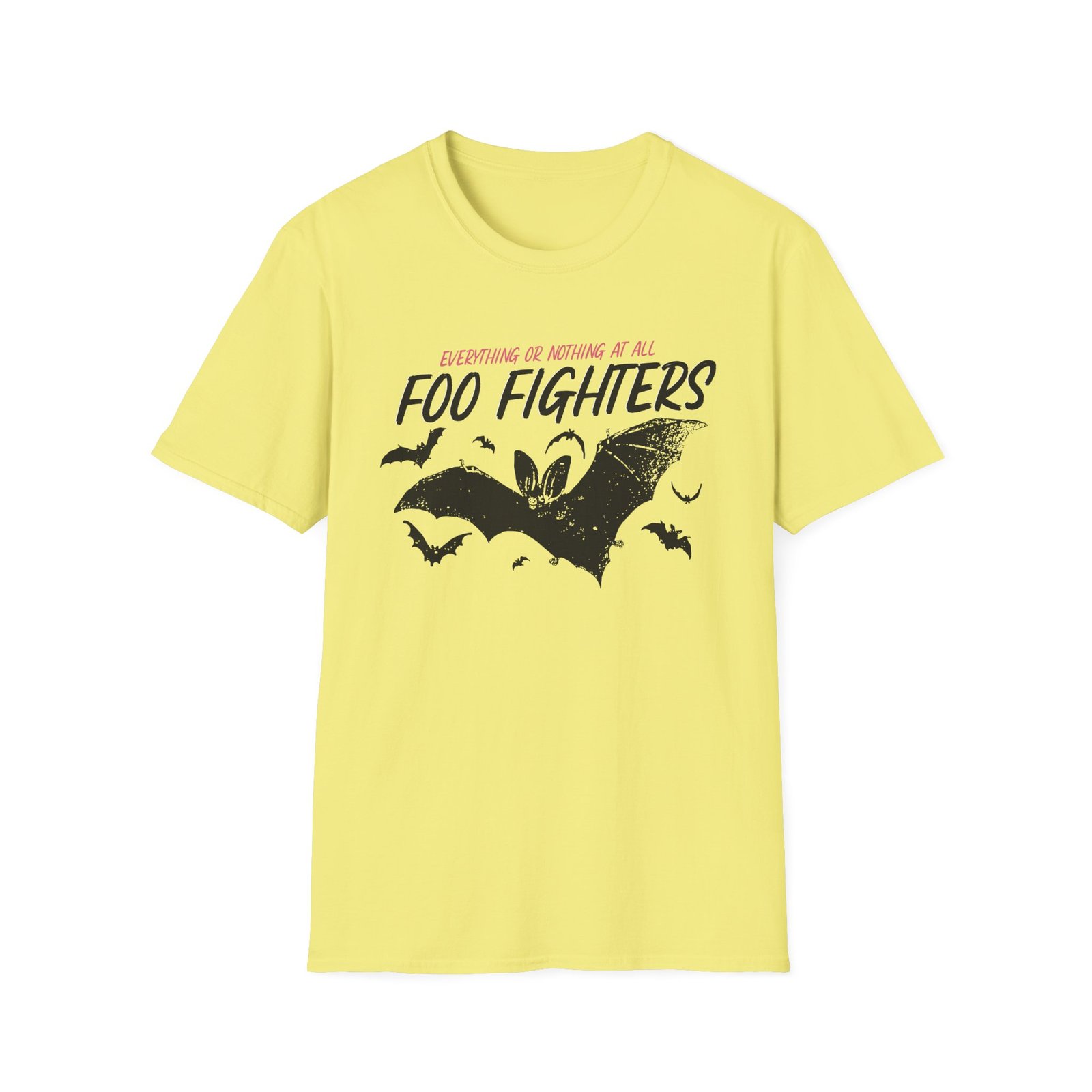 Foo Fighters Bat Unisex Softstyle T-Shirt