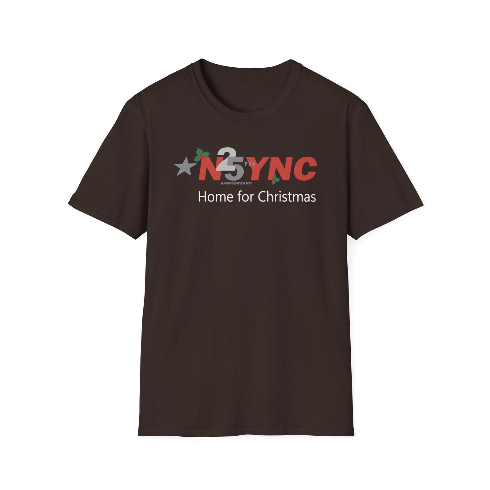 Nsync Home for Christmas 25th Anniversary Unisex Softstyle T-Shirt