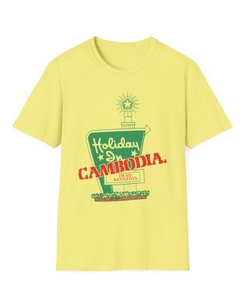 Dead Kennedys Holiday In Cambodia Banana Unisex Softstyle T-Shirt