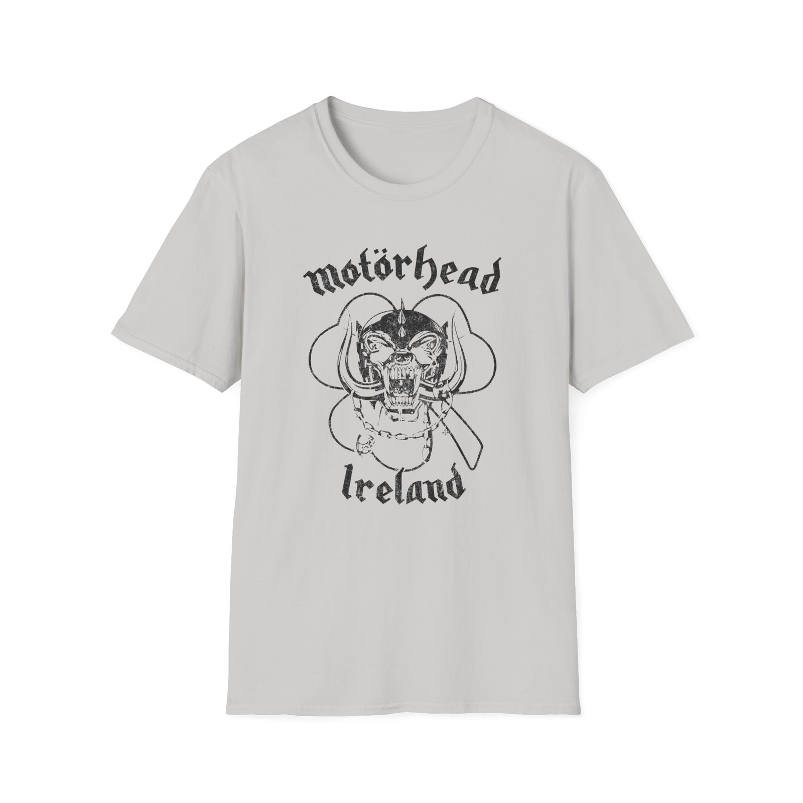 Motorhead Warpig Shamrock Unisex Softstyle T-Shirt