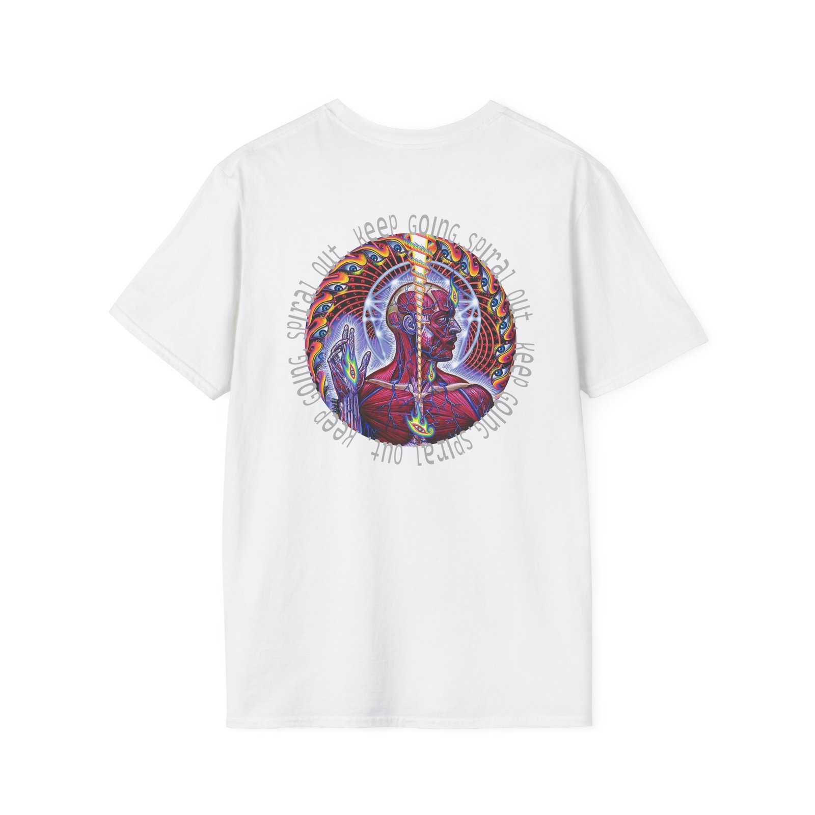Tool Lateralus Spiral Out Unisex Softstyle T-Shirt
