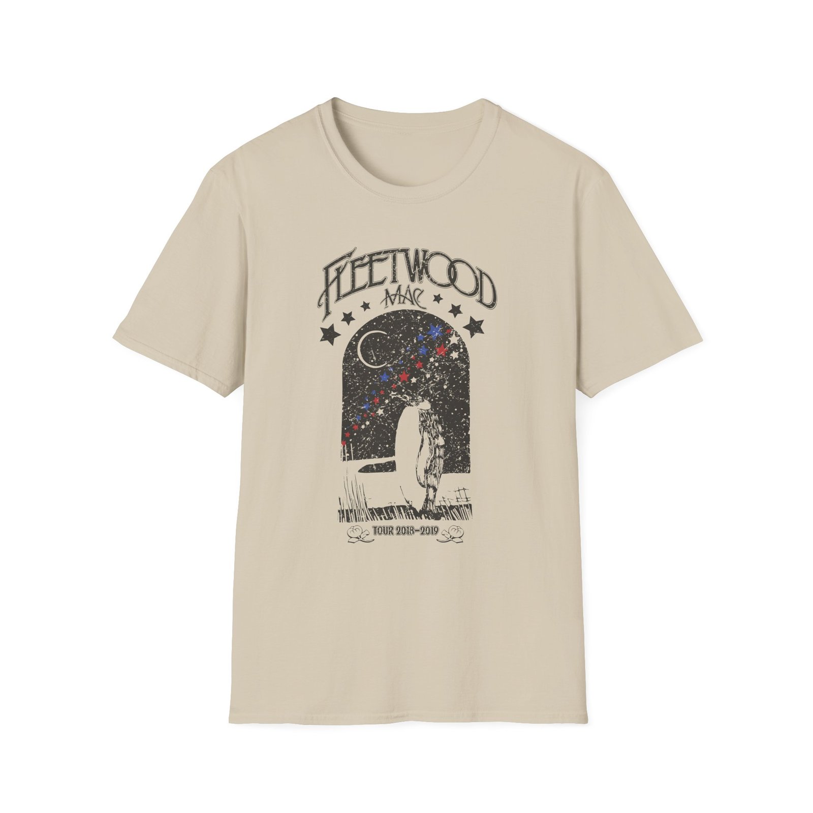 Fleetwood Mac Tour 2018 - 2019 Penguin Unisex Softstyle T-Shirt