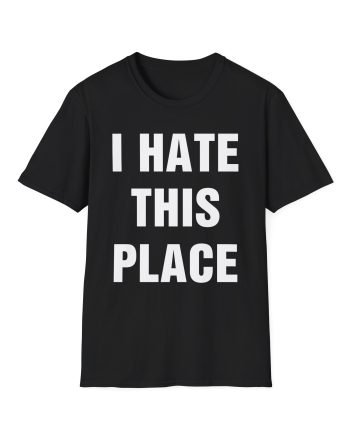 Hot Water Music I Hate This Place Unisex Softstyle T-Shirt