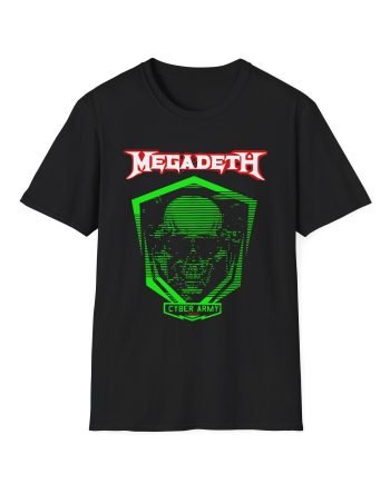 Megadeth Cyber Army Unisex Softstyle T-Shirt