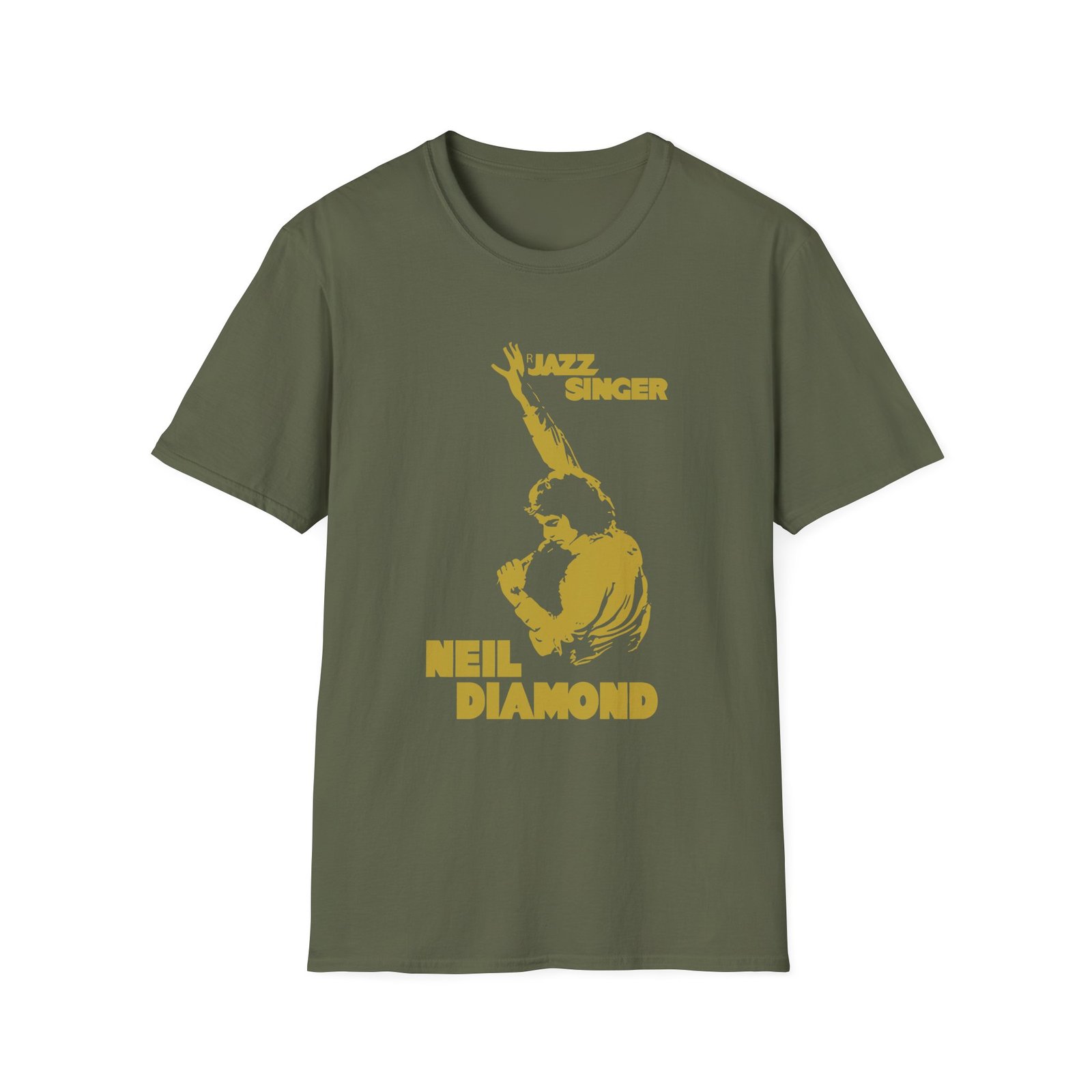 Neil Diamond Jazz Singer Unisex Softstyle T-Shirt