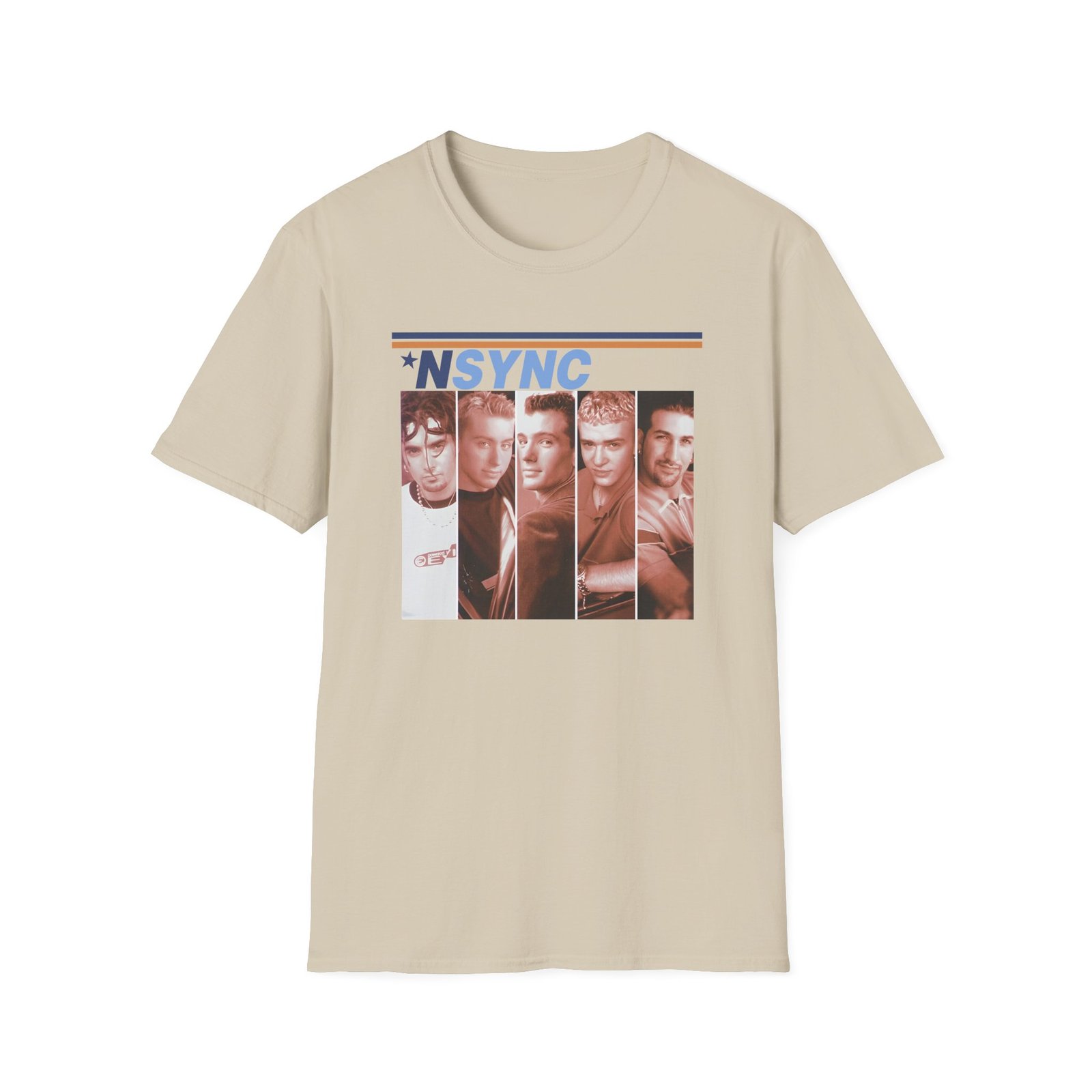 Nsync Debut Album Cover Unisex Softstyle T-Shirt