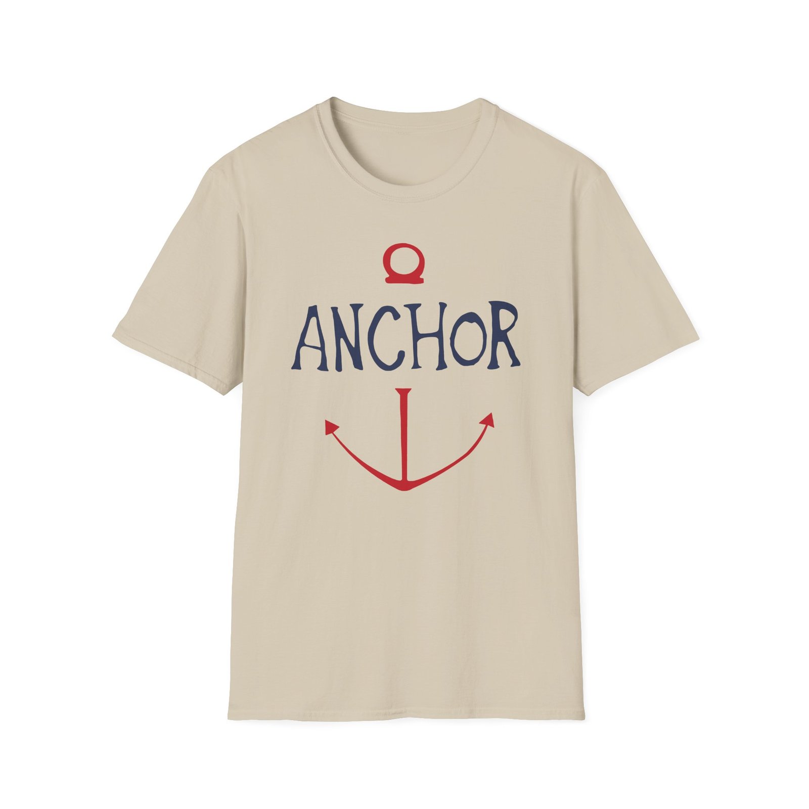 One Piece Anchor Unisex Softstyle T-Shirt