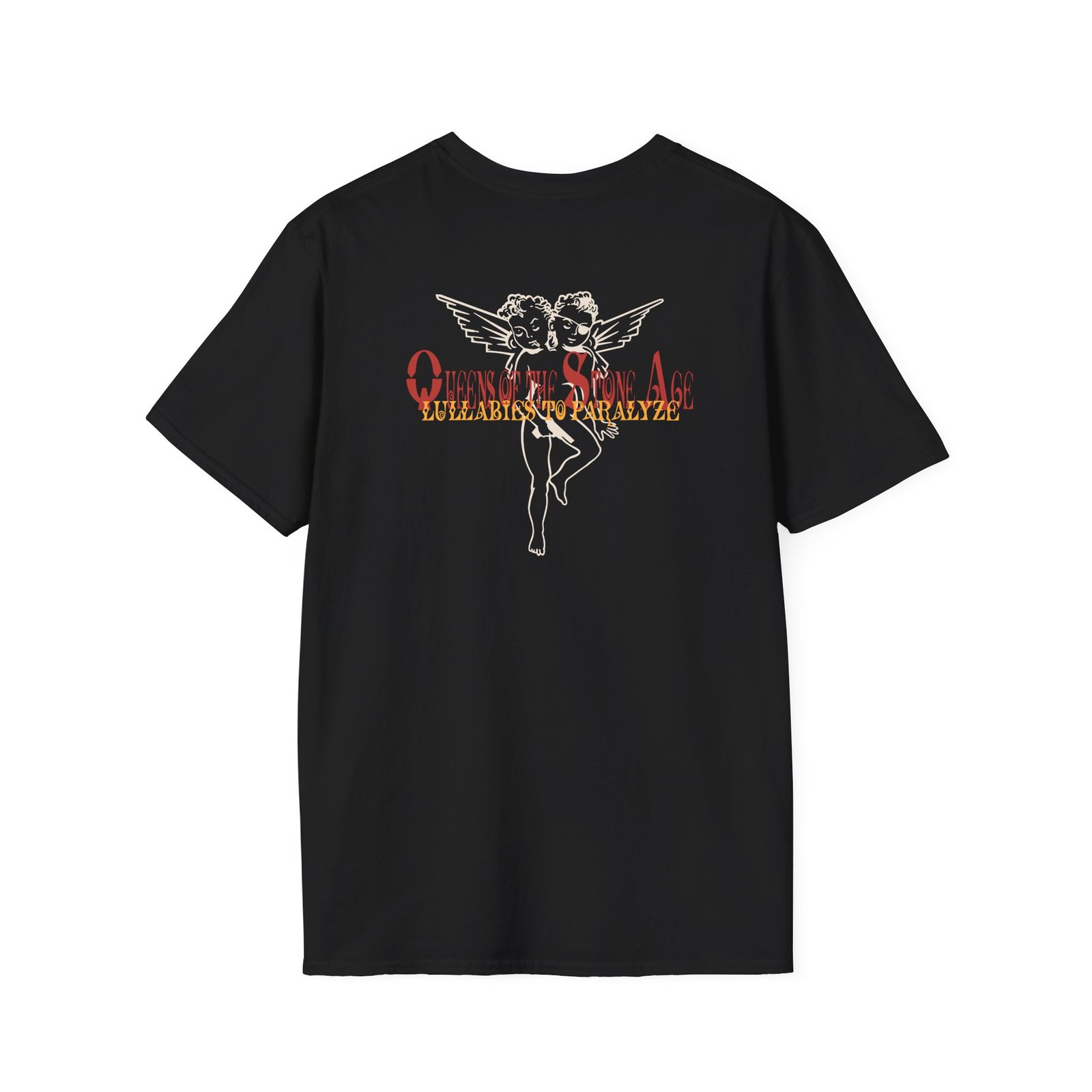 Queens of the Stone Age Lullabies to Paralyze Cherub Unisex Softstyle T-Shirt