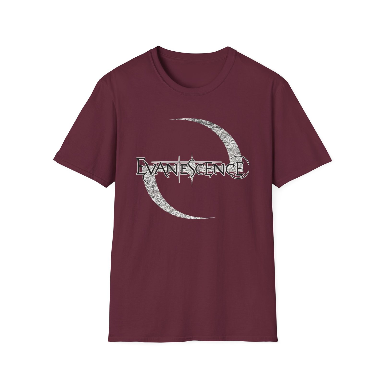 Evanescence Distressed Logo Unisex Softstyle T-Shirt