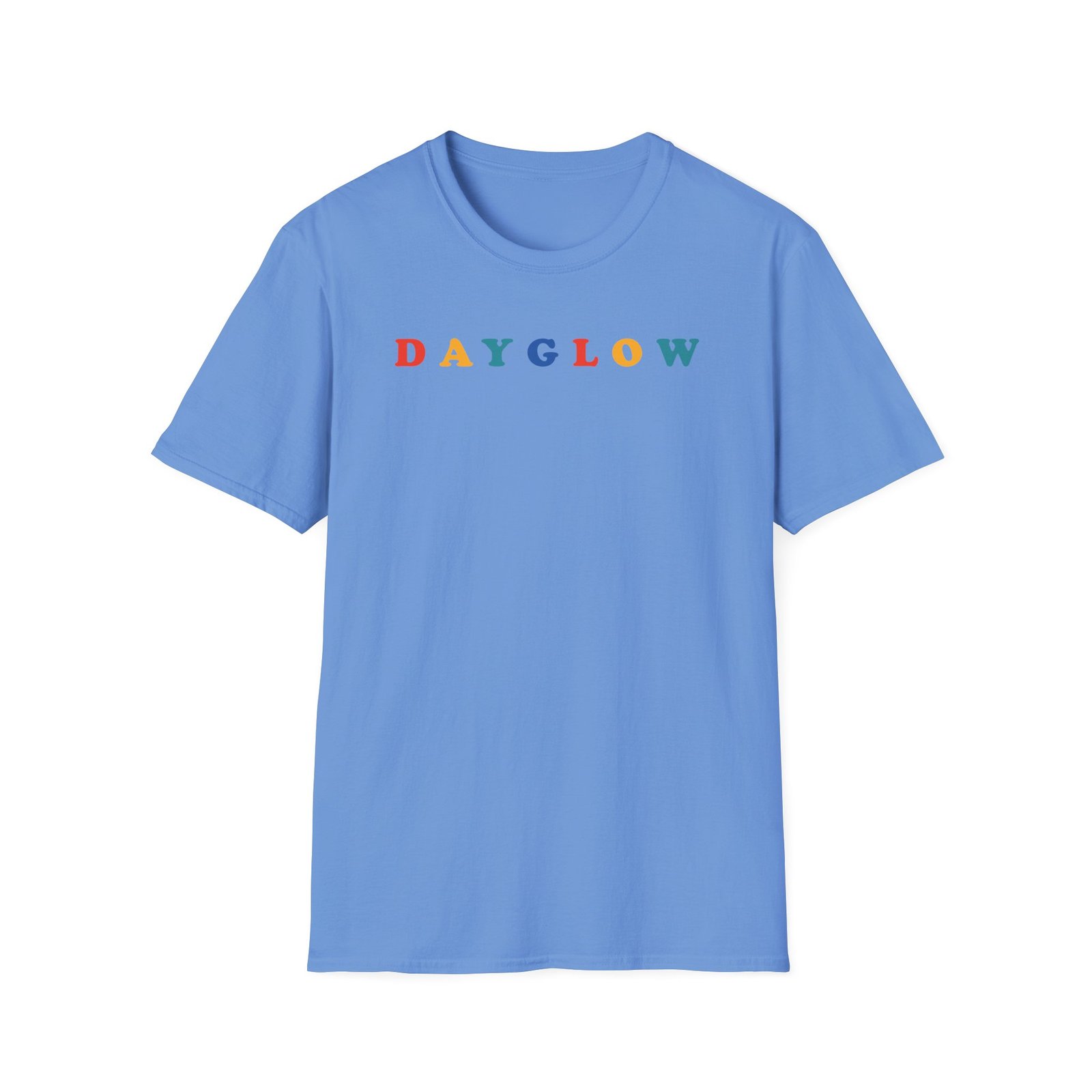 Dayglow Rainbow Logo Unisex Softstyle T-Shirt
