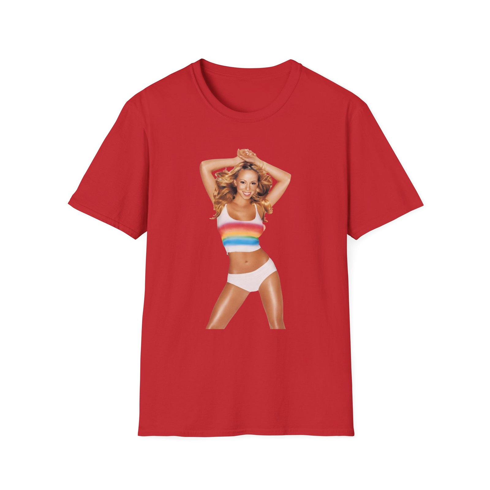 Mariah Carey Rainbow Unisex Softstyle T-Shirt