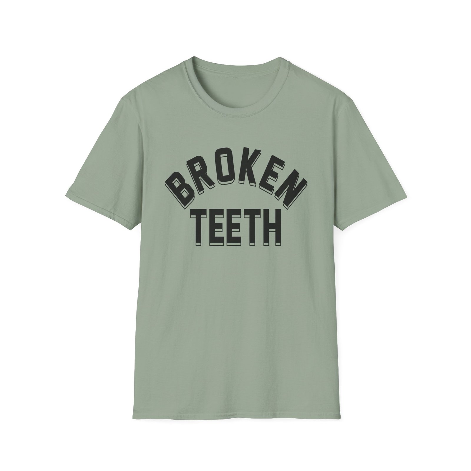 Broken Teeth Snake Unisex Softstyle T-Shirt