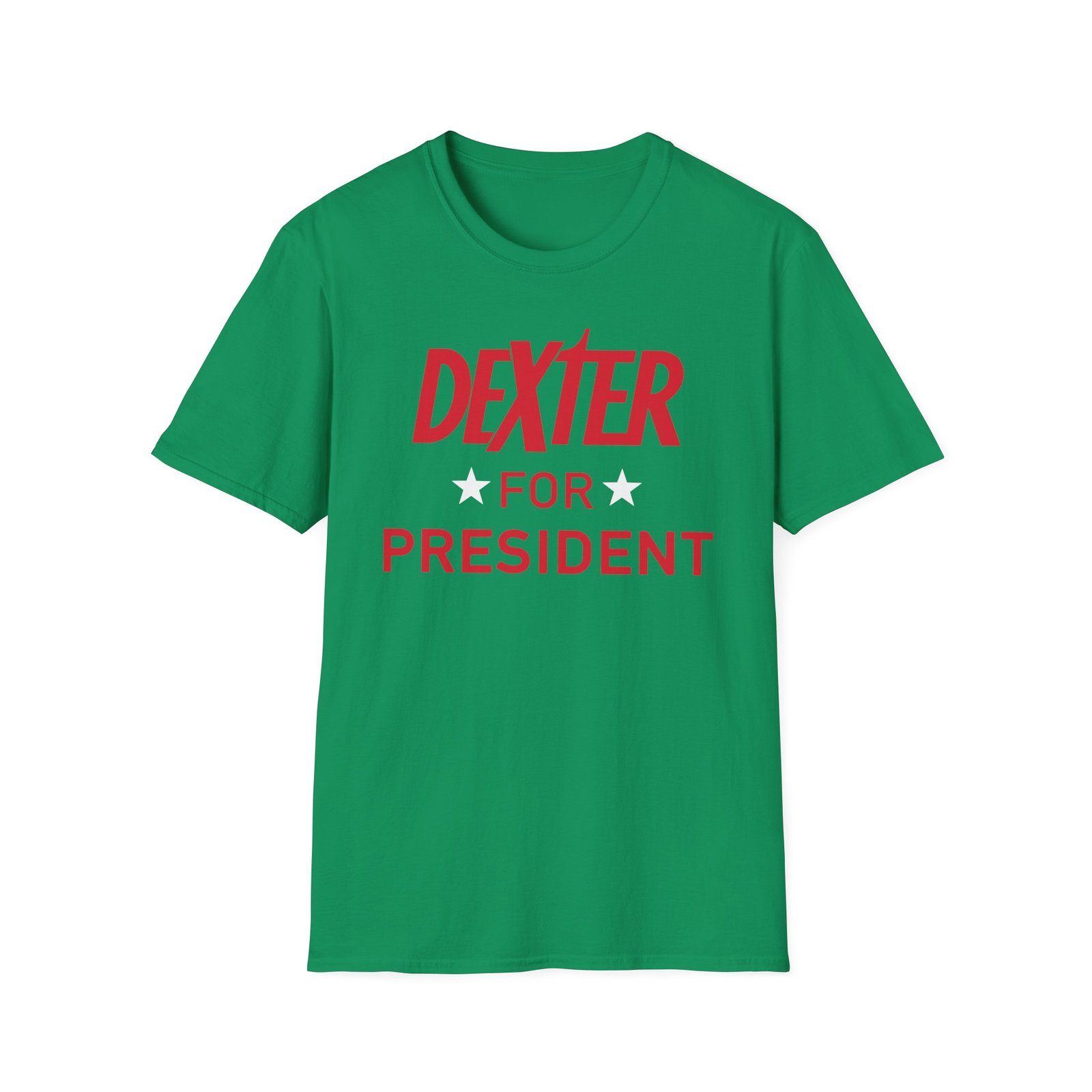 Dexter For President Unisex Softstyle T-Shirt