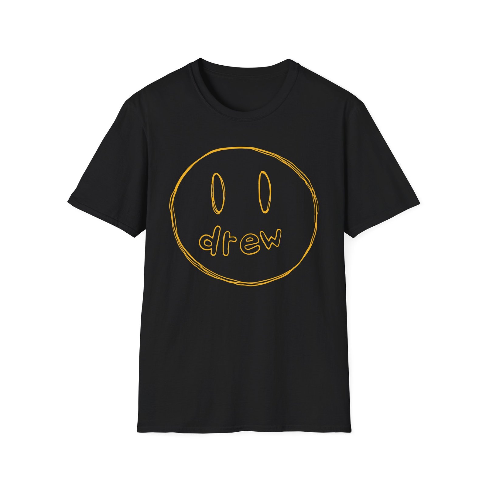 Drew Sketch Mascot Unisex Softstyle T-Shirt