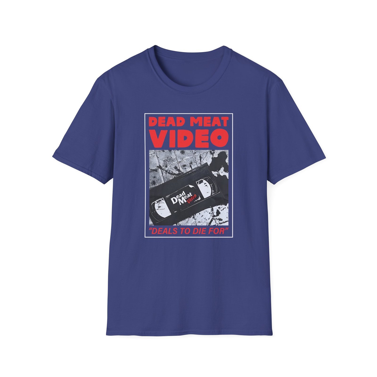 Dead Meat VHS Unisex Softstyle T-Shirt
