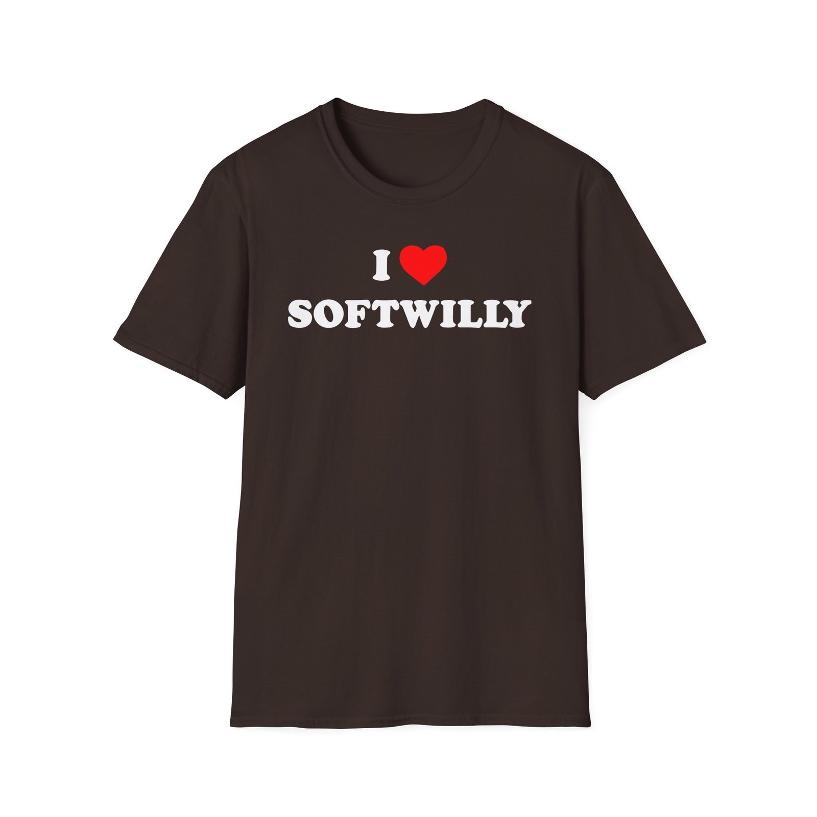 Softwilly I Love Softwilly Unisex Softstyle T-Shirt