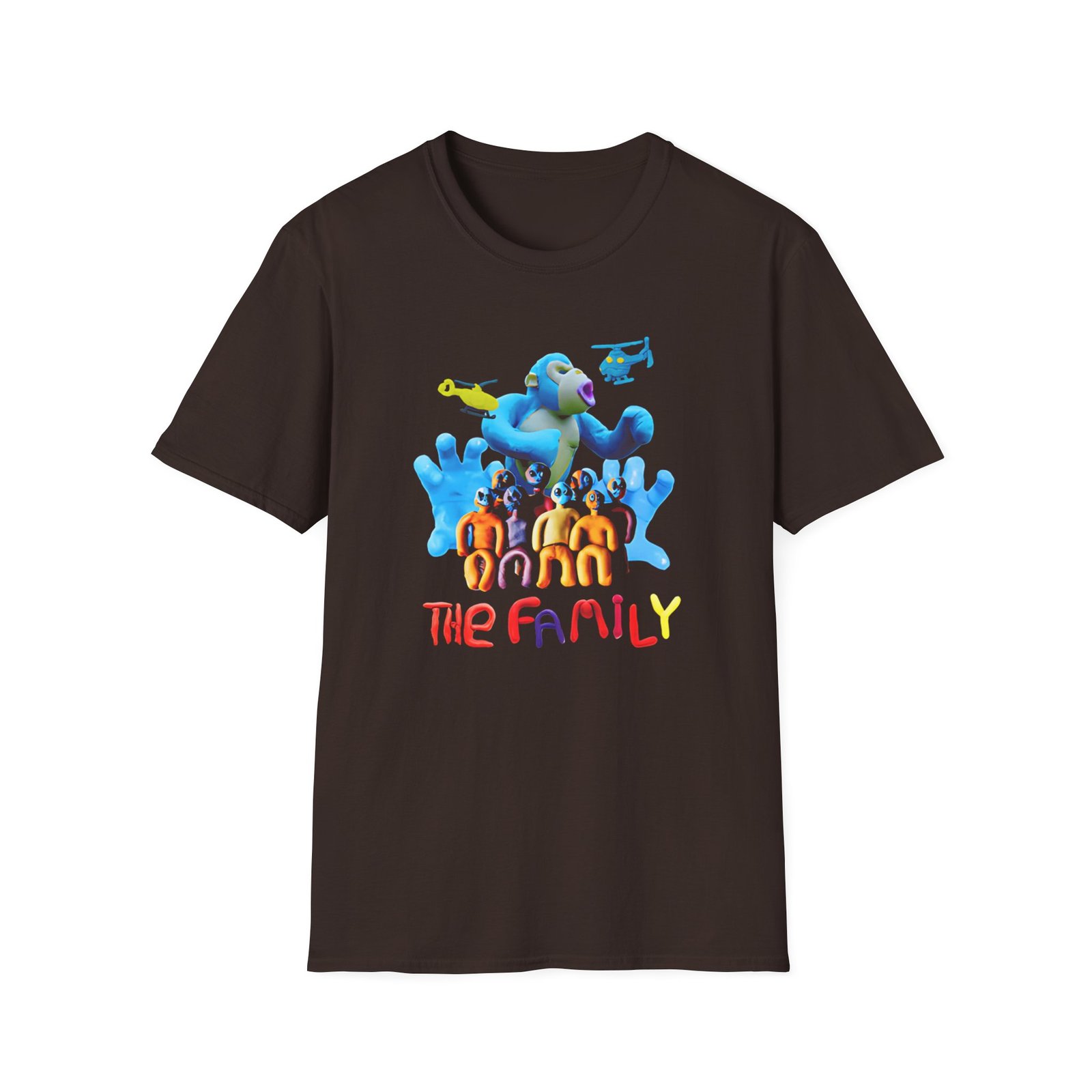 B Clay Figures Unisex Softstyle T-Shirt