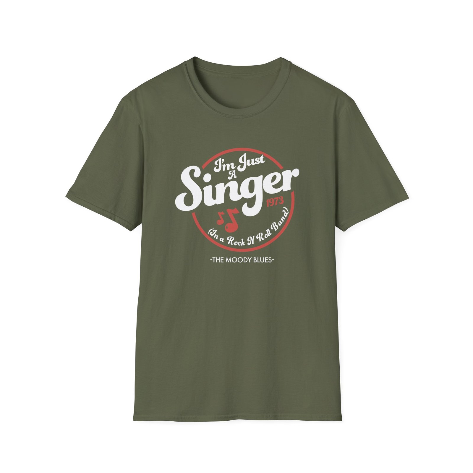 The Moody Blues I'm Just A Singer Unisex Softstyle T-Shirt