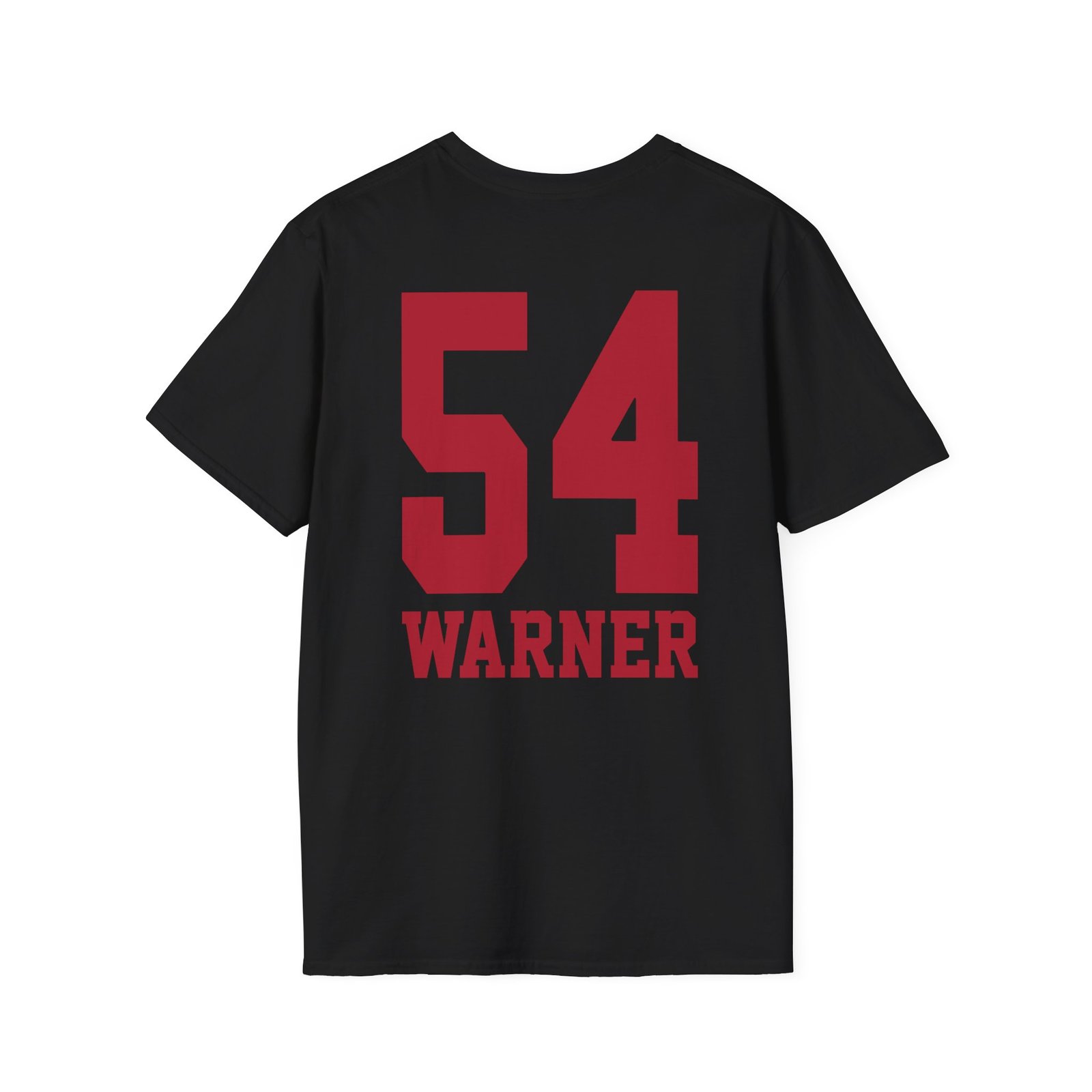 Fred Warner San Francisco 49ers Wordmark Player Name & Number Unisex Softstyle T-Shirt