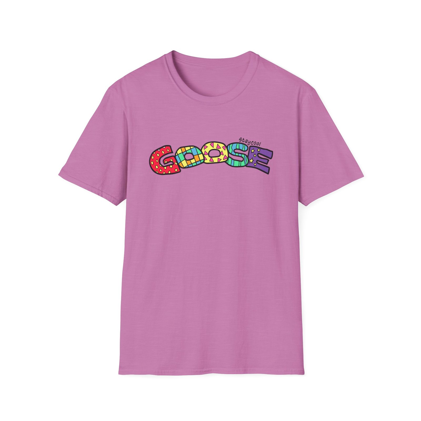 Goose x Staycool Rainbow Unisex Softstyle T-Shirt