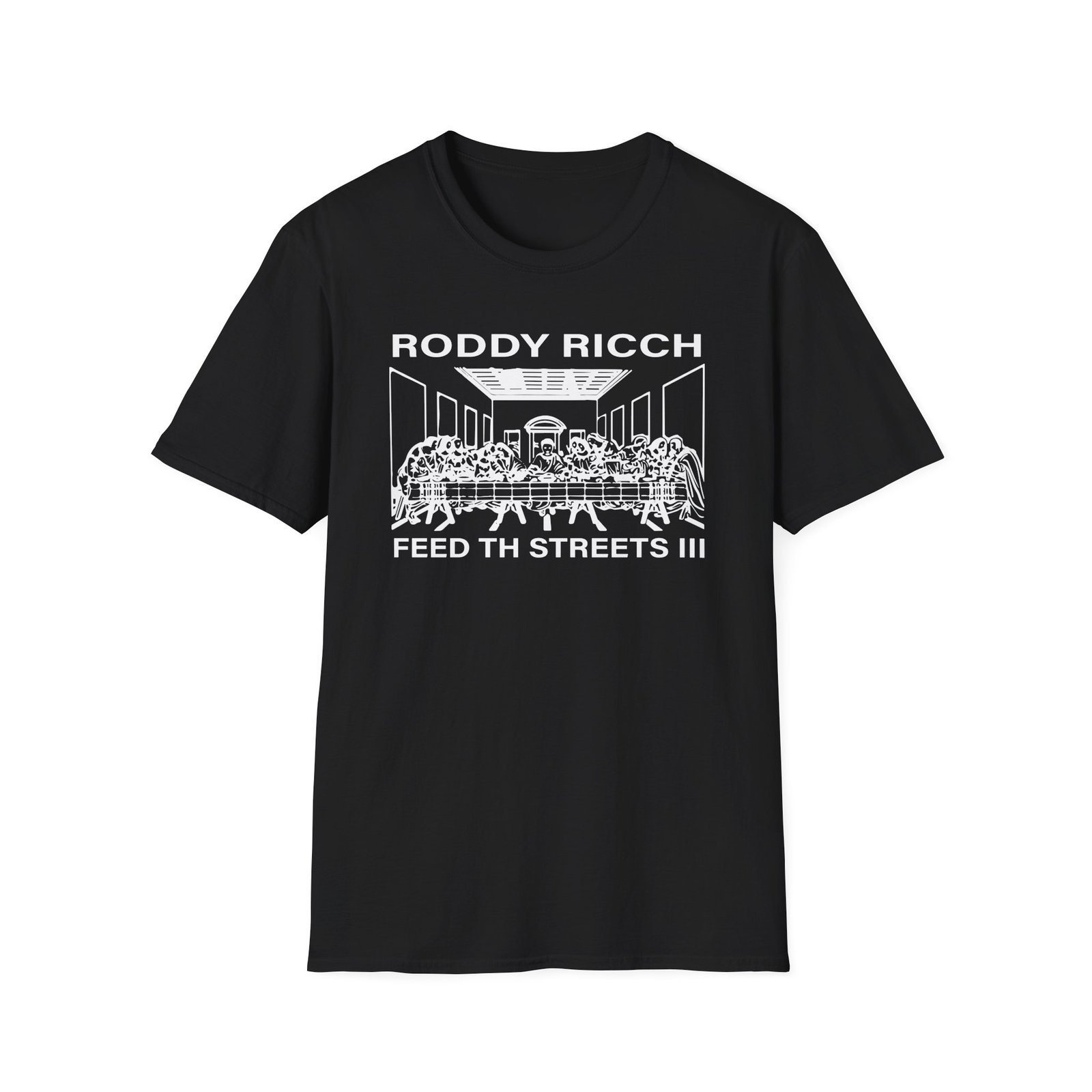 Roddy Ricch Feed Tha Streets Iii Last Supper Unisex Softstyle T-Shirt