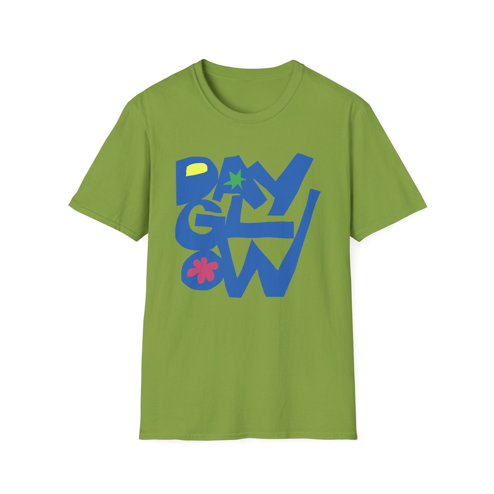 Dayglow Pop Art Unisex Softstyle T-Shirt