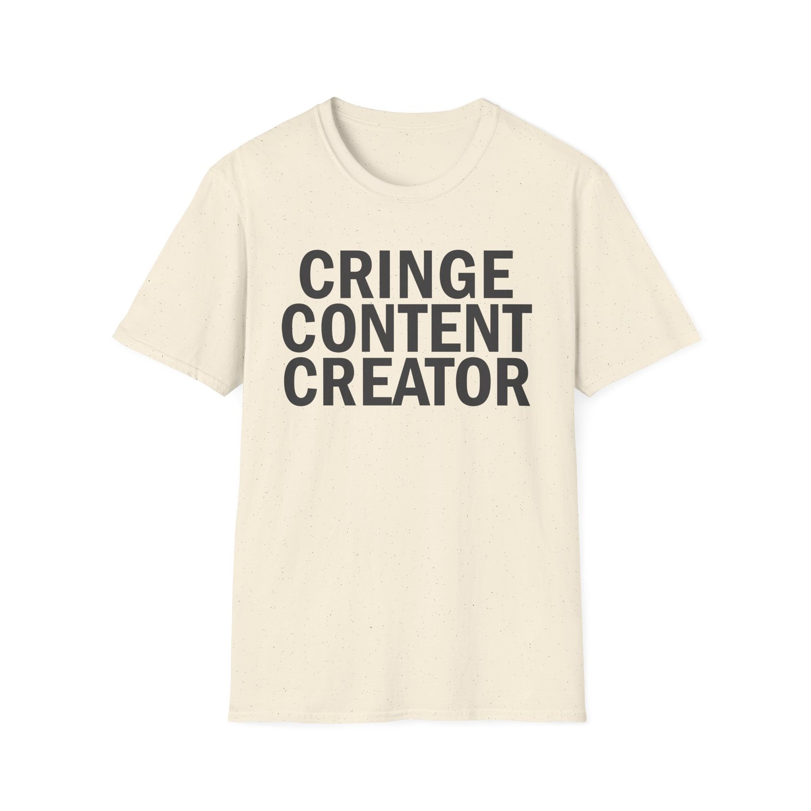 Justin Flom Cringe Content Creator Unisex Softstyle T-Shirt