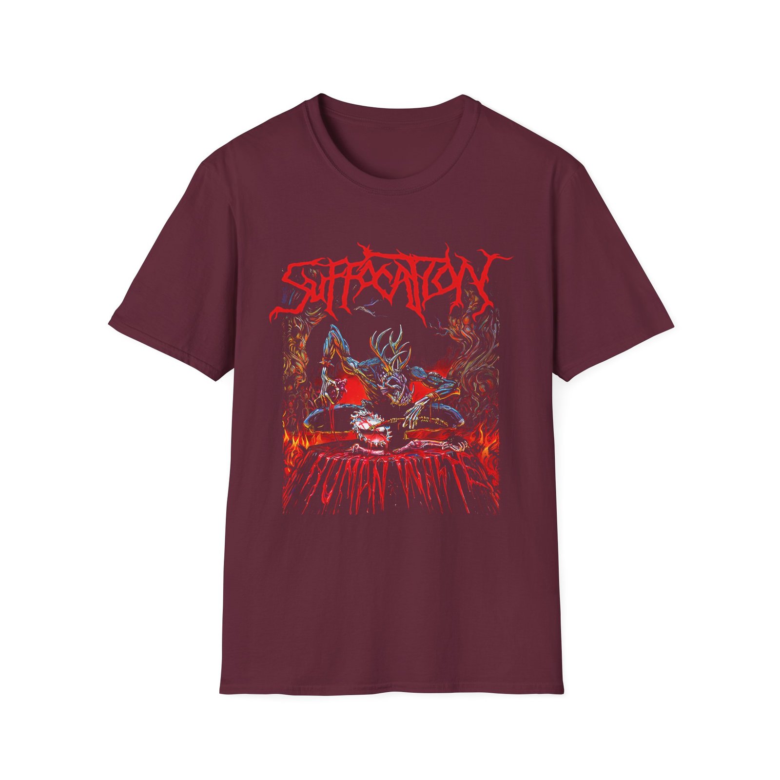 Suffocation Human Waste Unisex Softstyle T-Shirt