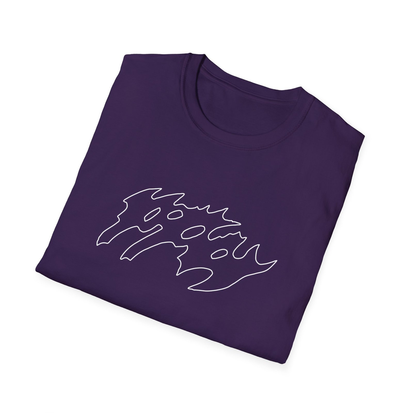 Poppy Negative Spaces Unisex Softstyle T-Shirt