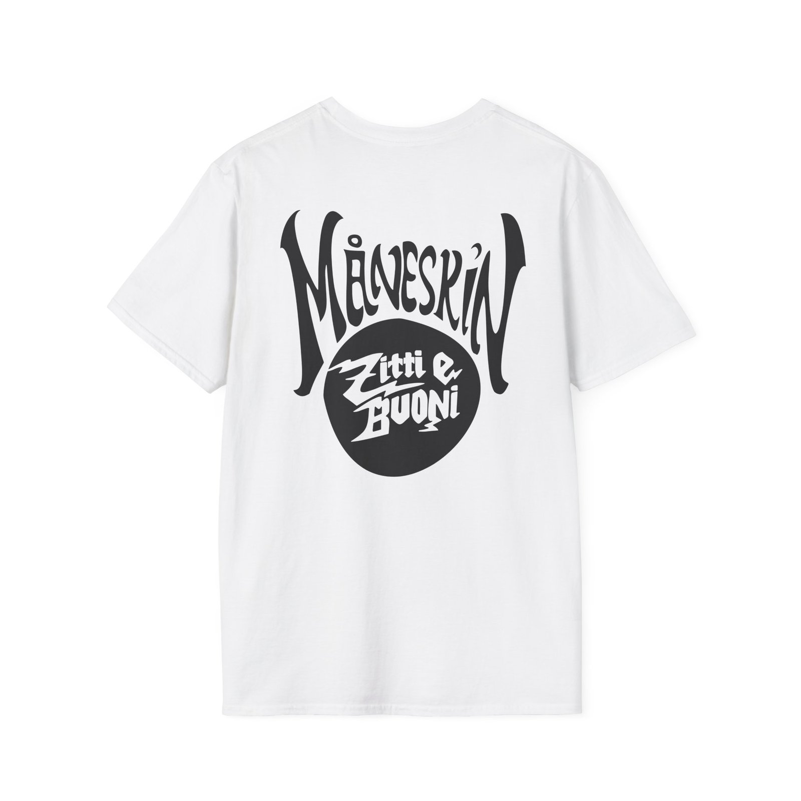 Maneskin Zitti e Buoni Unisex Softstyle T-Shirt