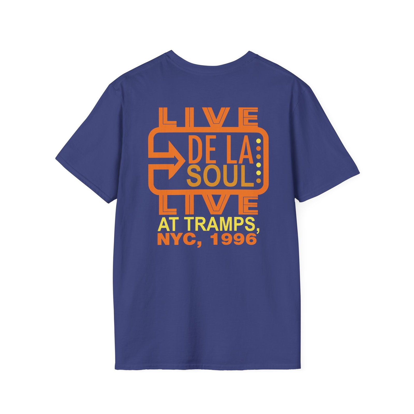 De La Soul Live at Tramps Unisex Softstyle T-Shirt