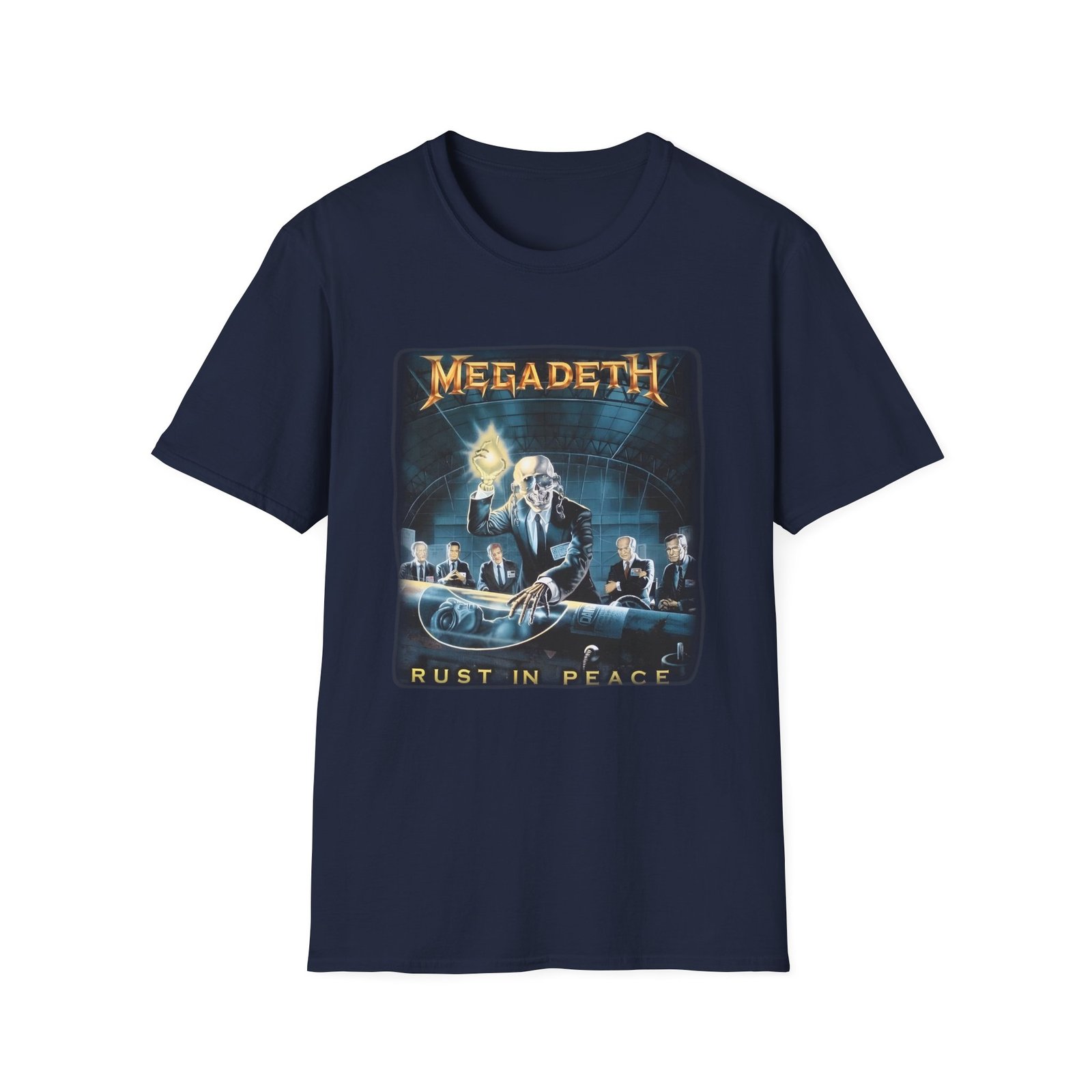 Megadeth Rust in Peace Unisex Softstyle T-Shirt