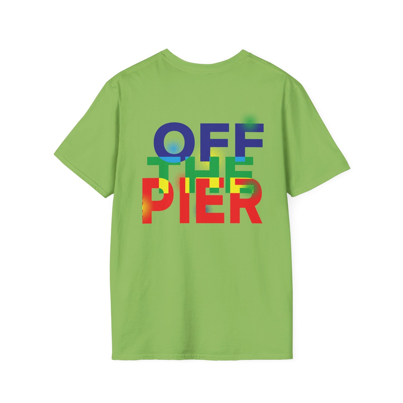 Steezy Kane Off The Pier RGB Unisex Softstyle T-Shirt