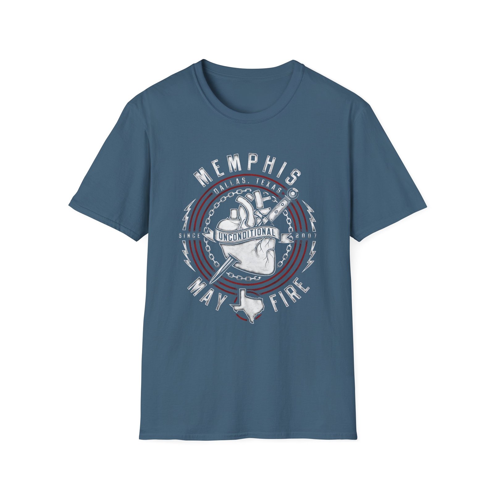 Memphis May Fire Pulse Unisex Softstyle T-Shirt