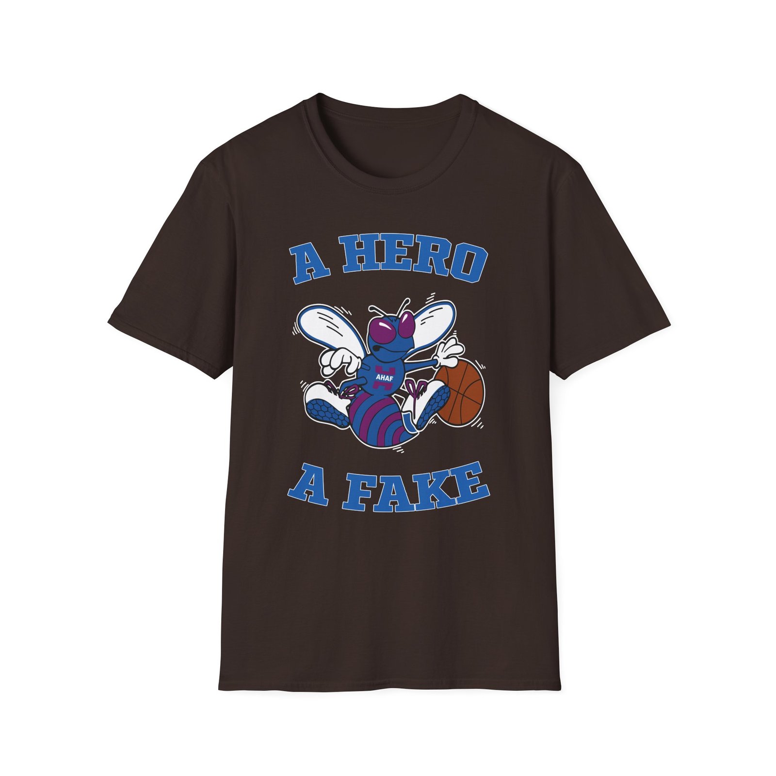 A Hero a Fake Unisex Softstyle T-Shirt