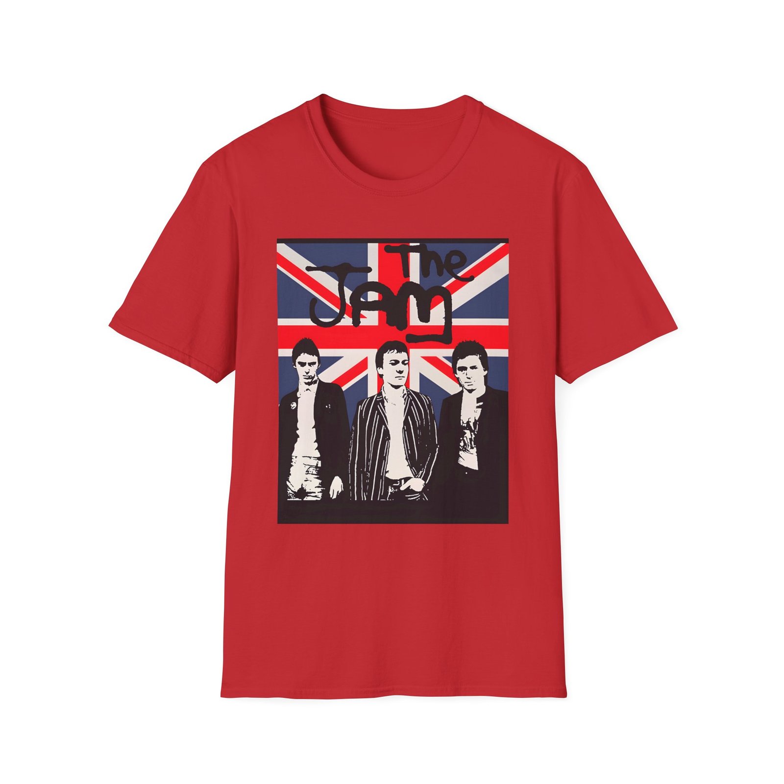 TJ British Flag Unisex Softstyle T-Shirt