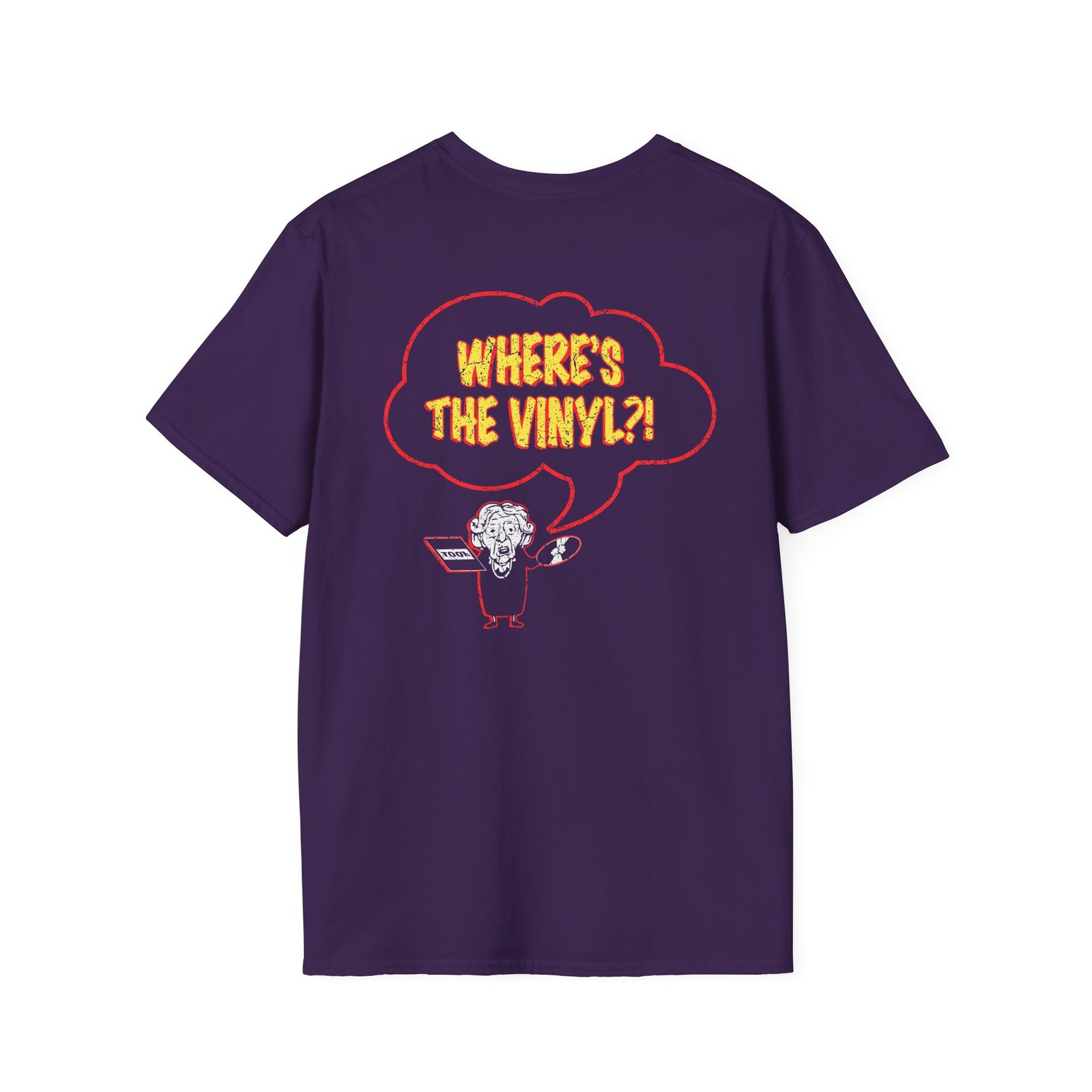 Tool Where's The Vinyl Unisex Softstyle T-Shirt