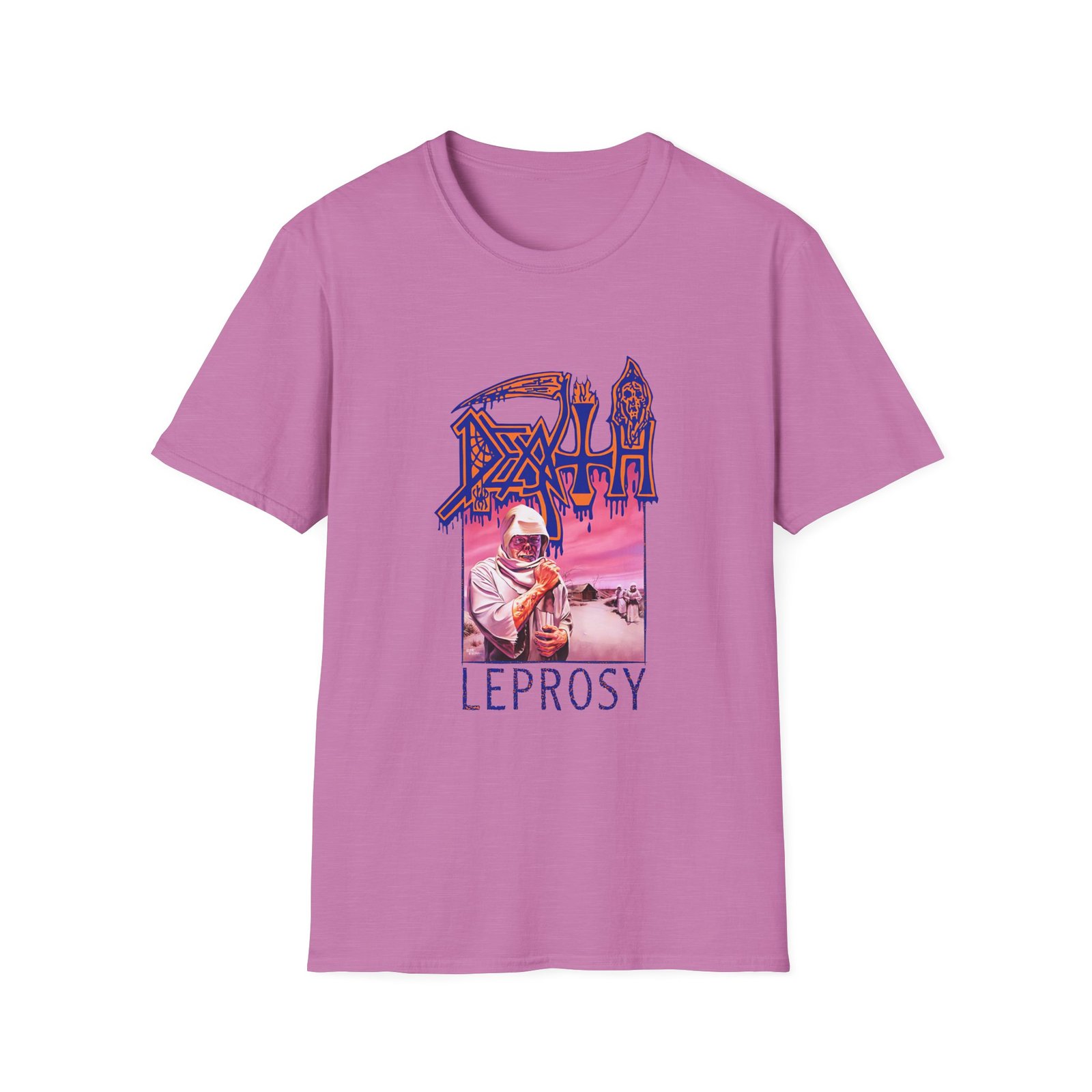 Death Leprosy Unisex Softstyle T-Shirt