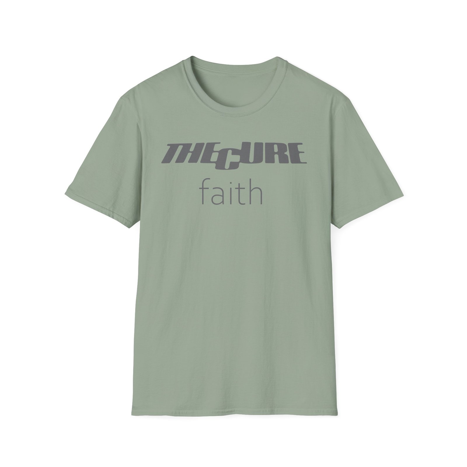 The Cure Faith Logo Unisex Softstyle T-Shirt