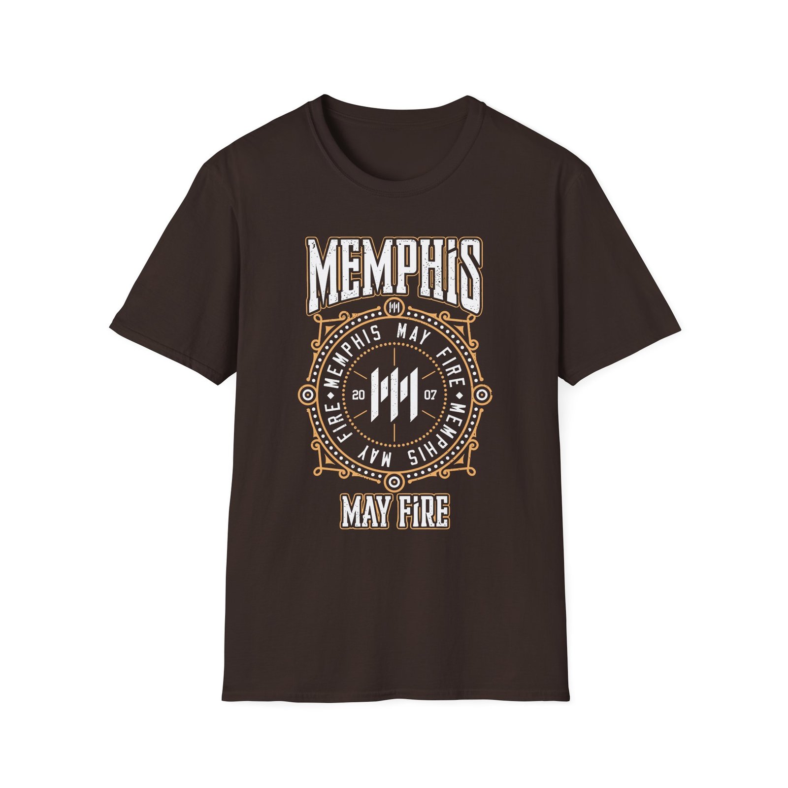 Memphis May Fire Target Unisex Softstyle T-Shirt