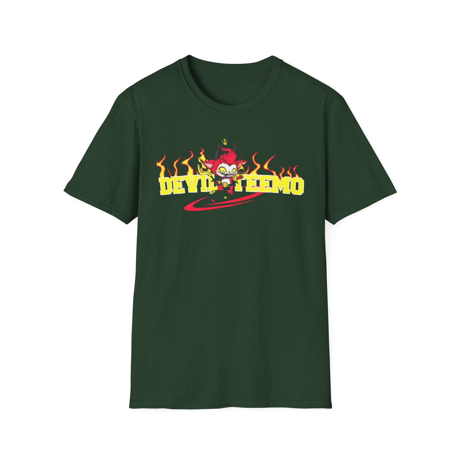 League Of Legends Little Devil Teemo Unisex Softstyle T-Shirt