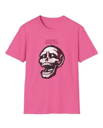 Imallexx Sequin Skull Internet Sensation Unisex Softstyle T-Shirt
