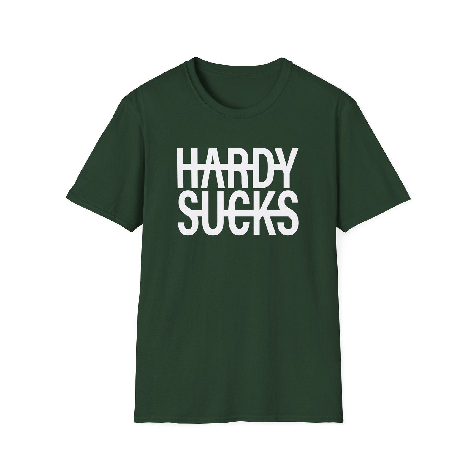 Hardy Hardy Sucks Unisex Softstyle T-Shirt