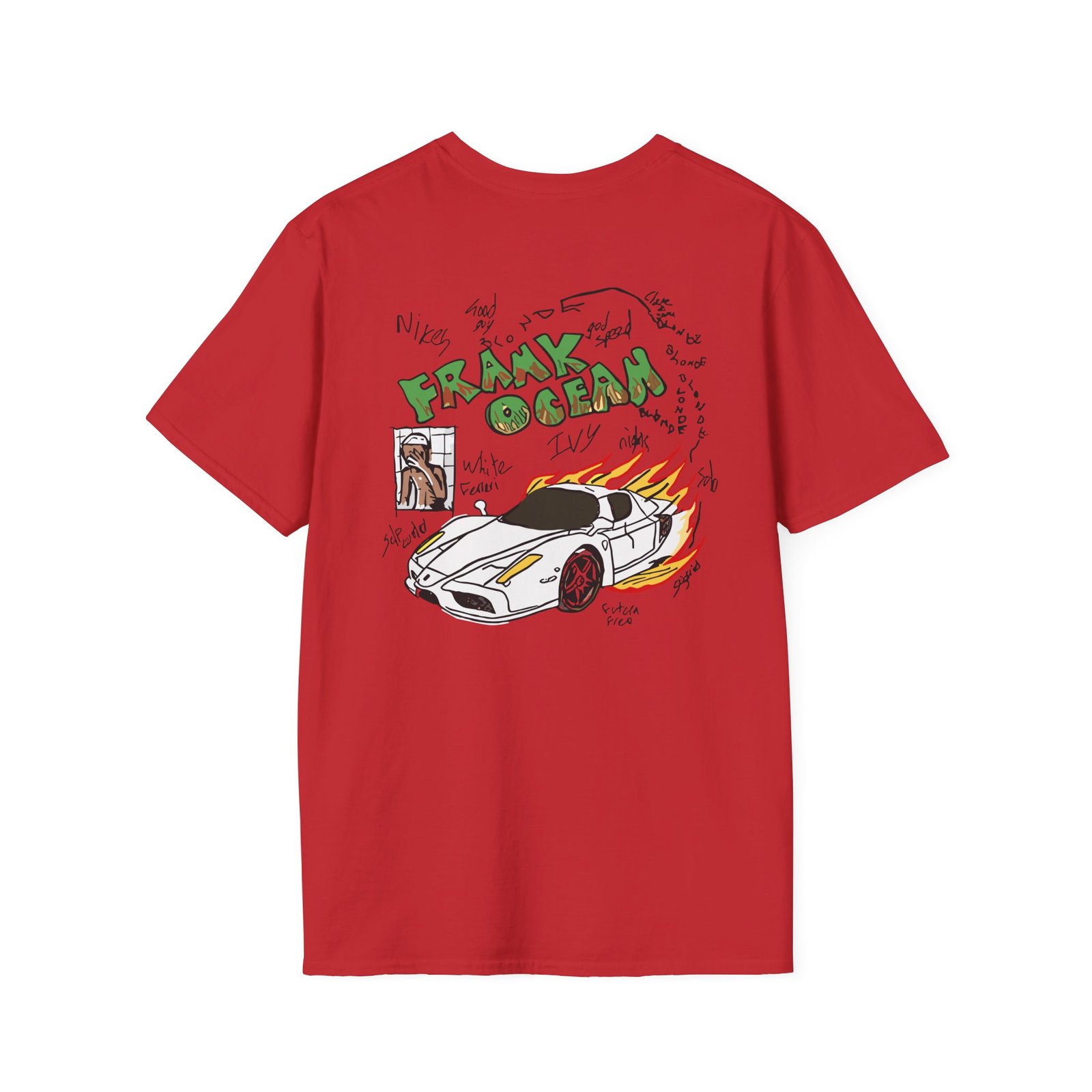 Frank Ocean Blond Art Unisex Softstyle T-Shirt