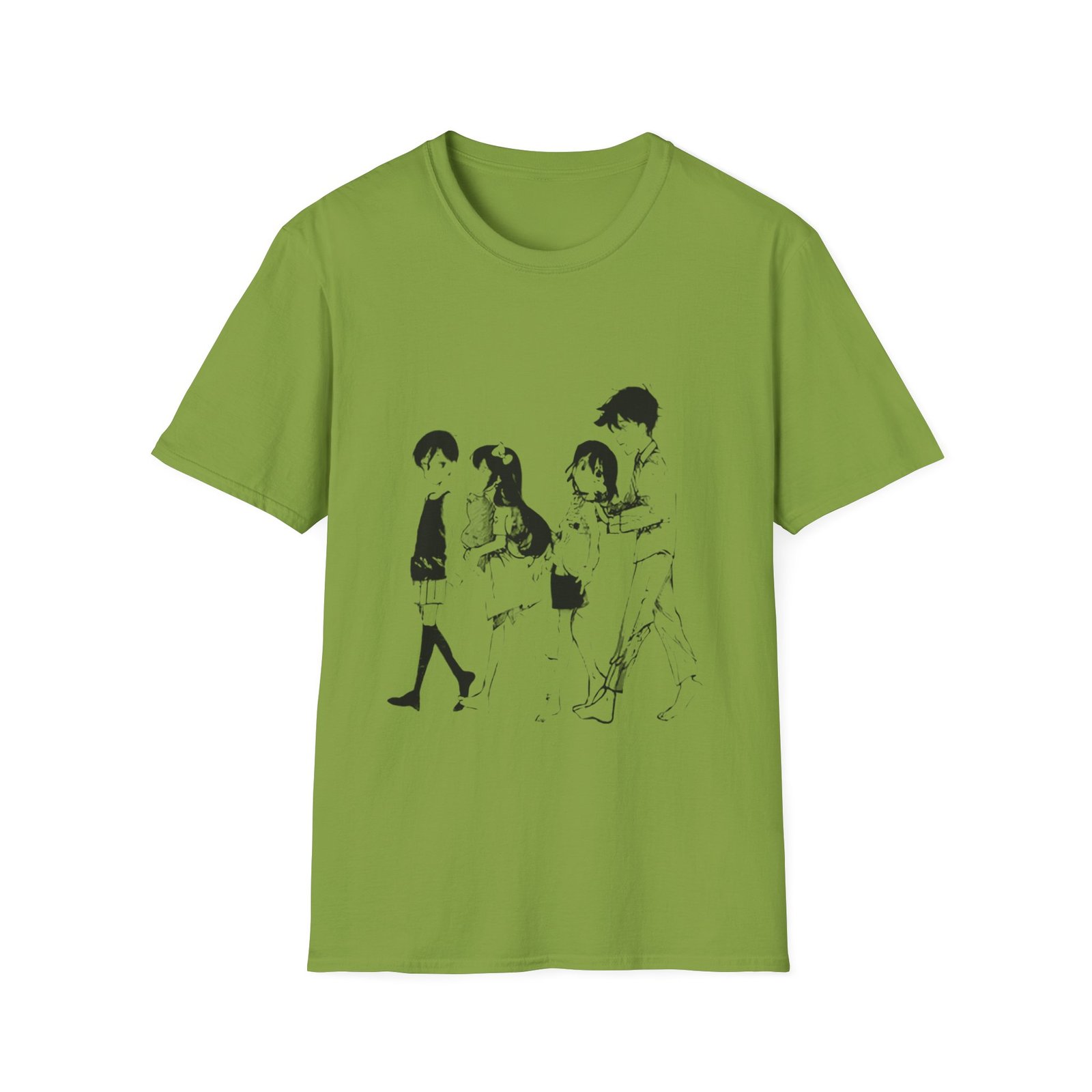 Omori Walk Along Unisex Softstyle T-Shirt