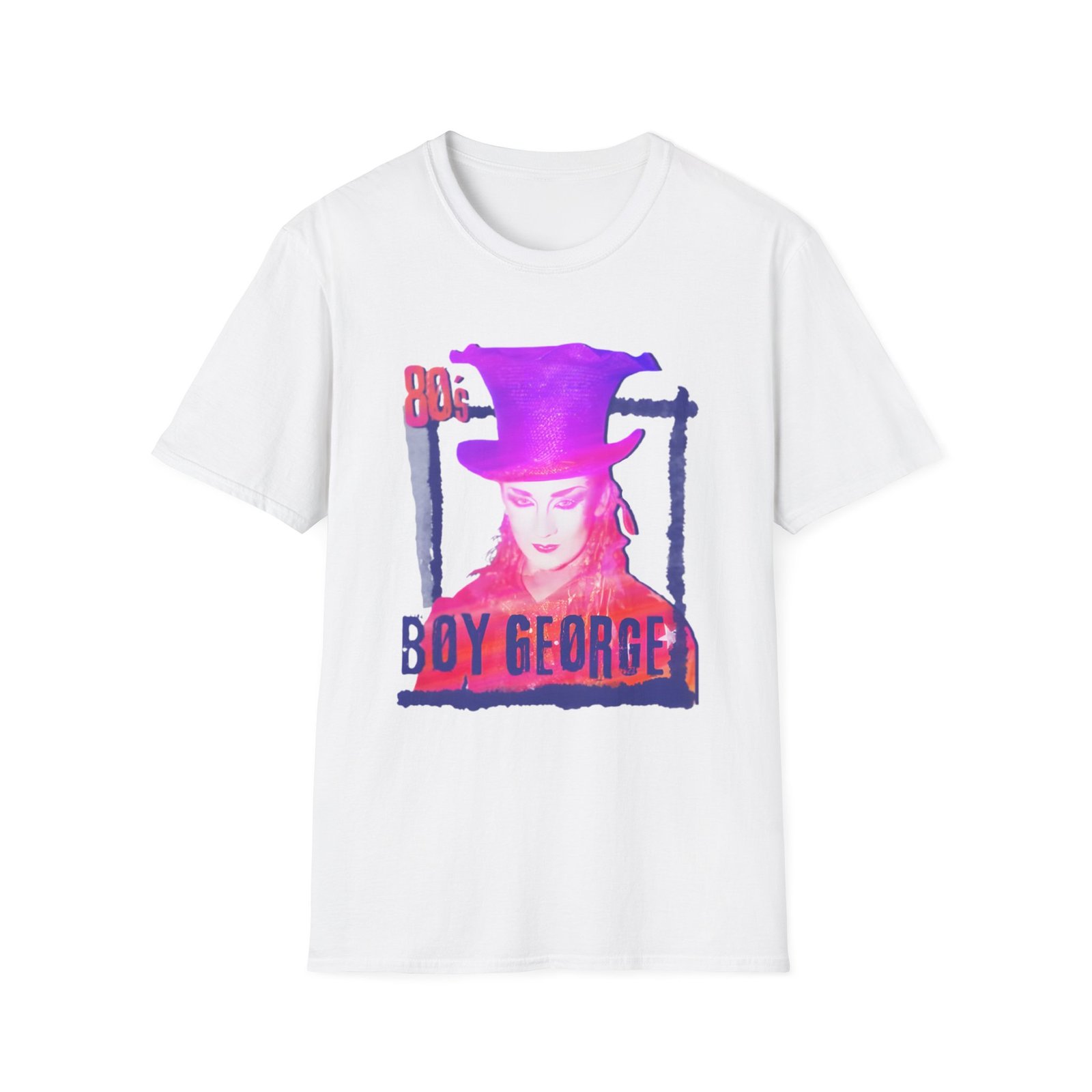 Boy George 80's Boy George Unisex Softstyle T-Shirt