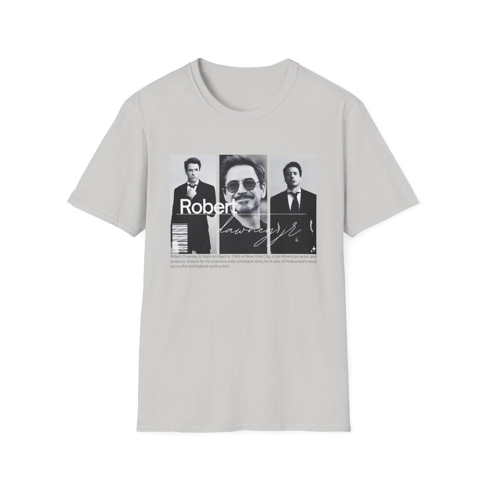 Robert Downey Unisex Softstyle T-Shirt