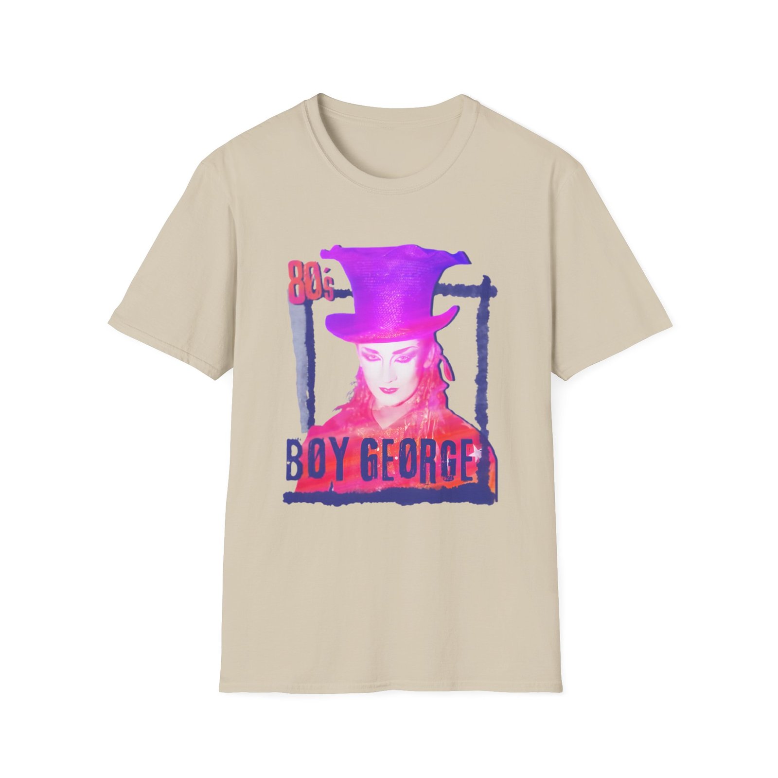 Boy George 80's Boy George Unisex Softstyle T-Shirt