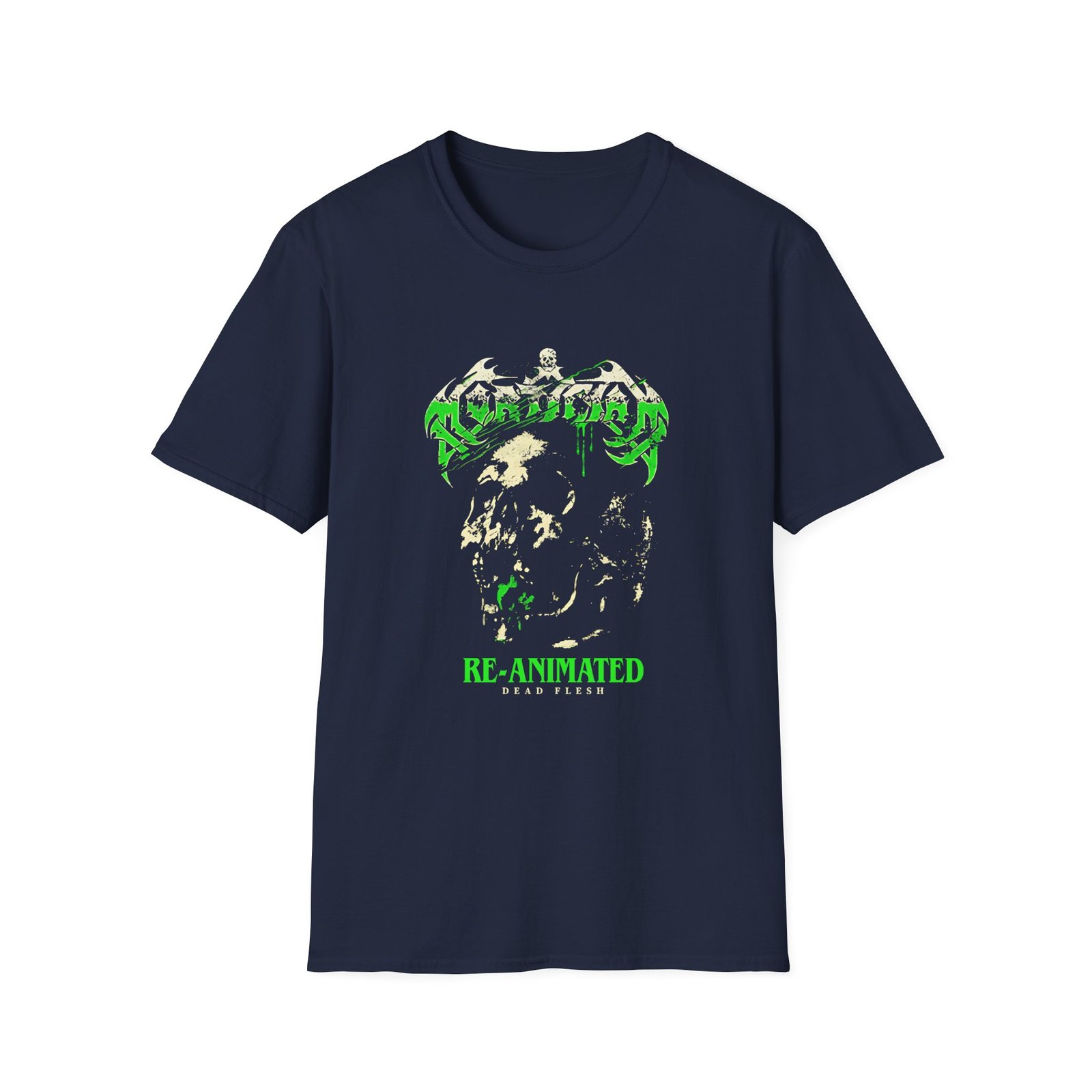 Mortician Reanimated Dead Flesh Unisex Softstyle T-Shirt